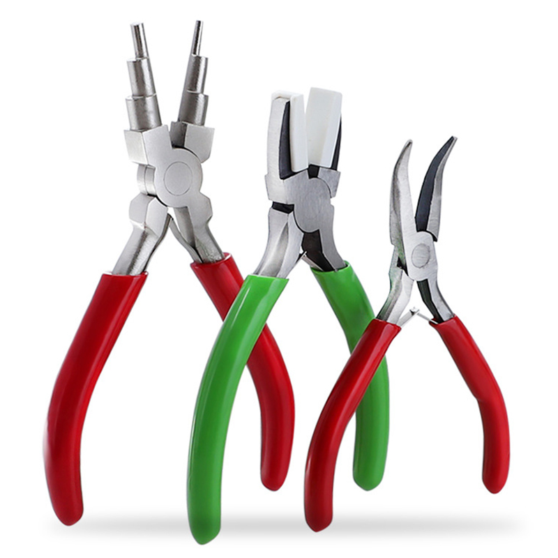 Jewelry Making Pliers Set - 3 stks/set multifunctionele Draadwikkeltang Platte Neus