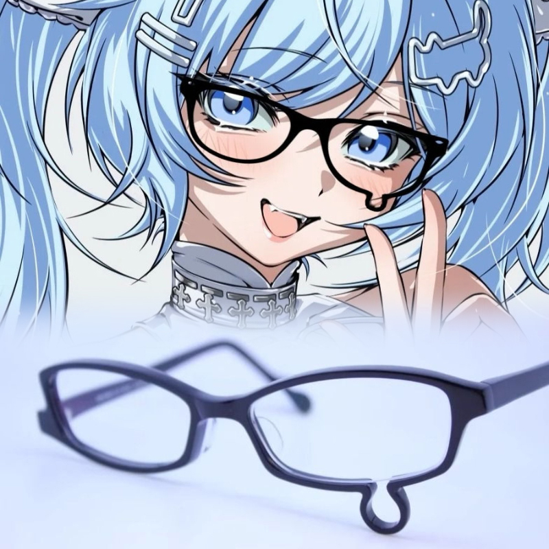 Jewelry Making Glasses - Anime Y2K Cosplay Bril Zonder lenzen