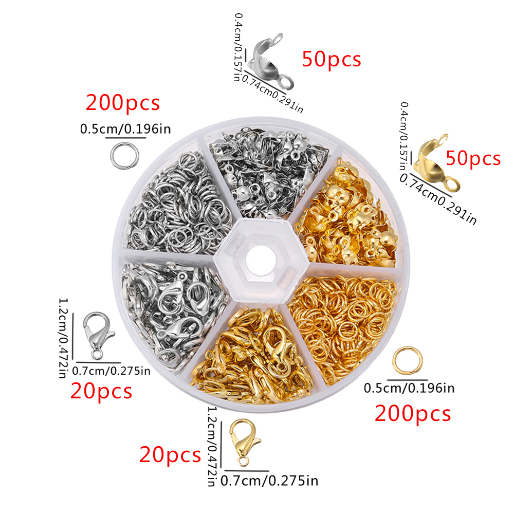 Jewelry Making Materials Wholesale - 540 stks Rvs Kreeft Sluitingen Kraal