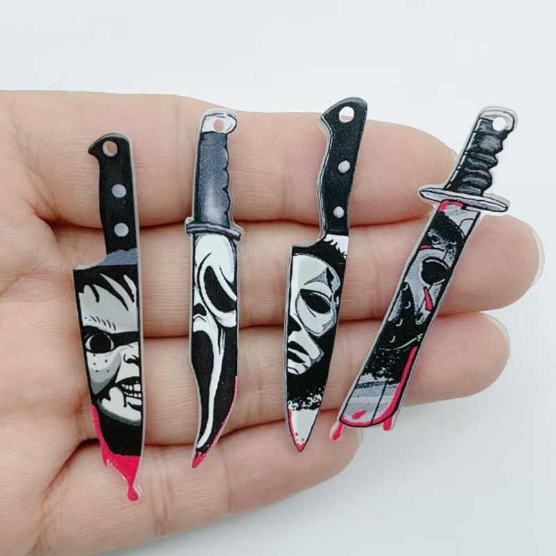Jewelry Making Earrings - 10 stuks acryl sieraden Halloween hanger