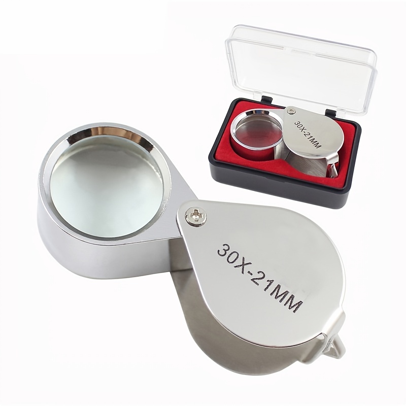 Jewelry Making Glasses - Opvouwbare sieradenloep Draagbaar vergrootglas Zakformaat Mooie