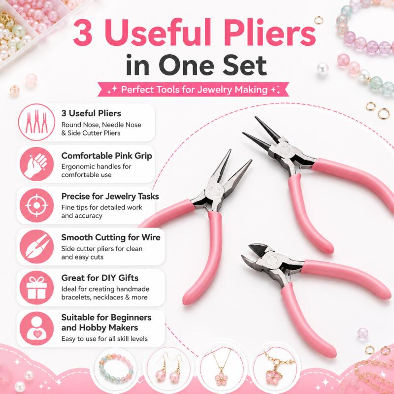 Jewelry Making Pliers Set - 1 stuk/set DIY handgereedschap tangenset, gereedschap