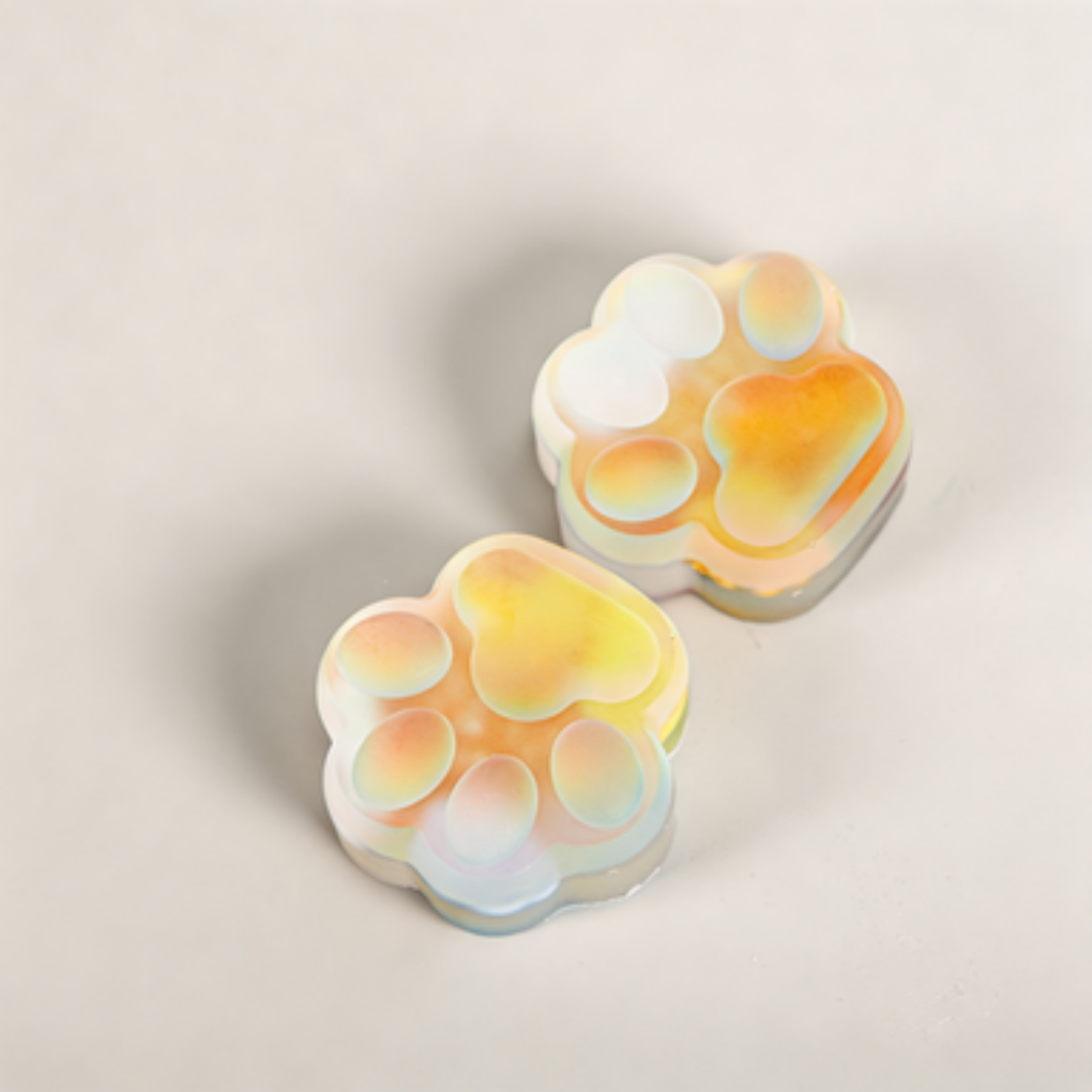 Jewelry Making Mold - 2-delige siliconen mal met kattenpootjes, schattige