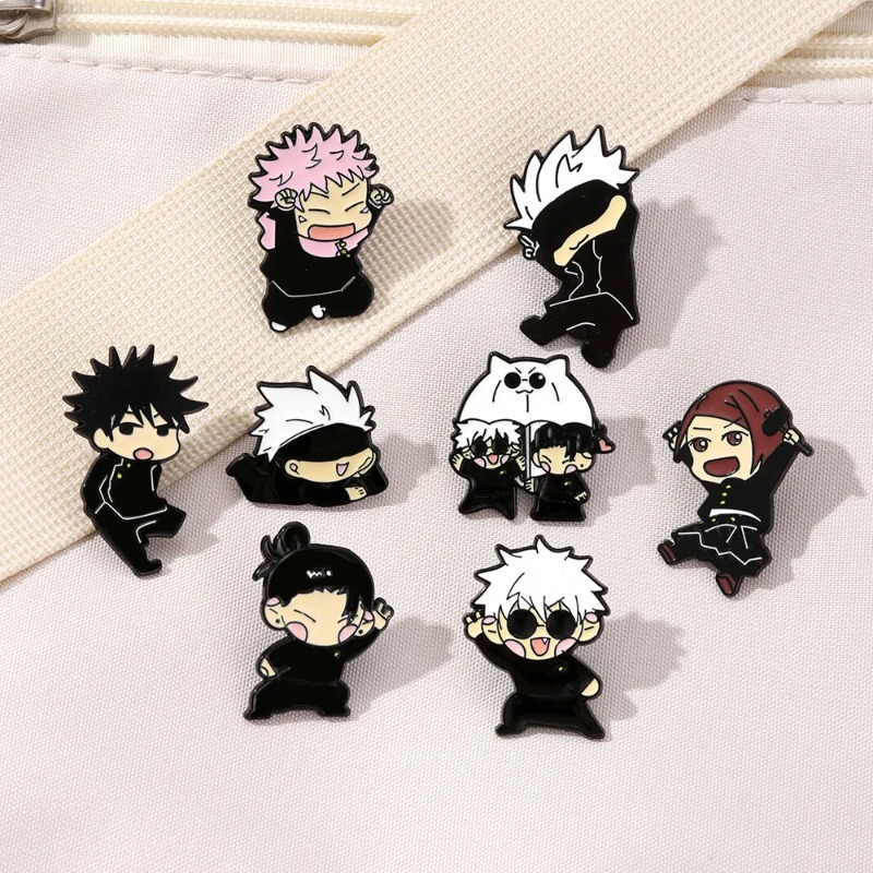 Jewelry Making Kit - 8-delige Anime Itadori Yuji Emaille Pins