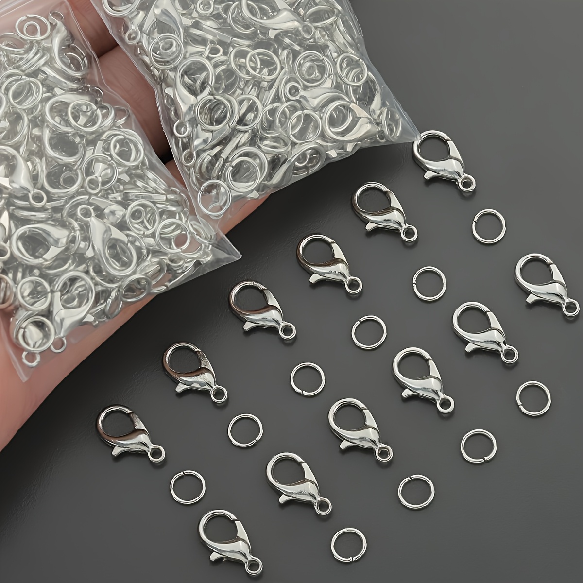 1/2/300 Stuks Kreeftgespen Ope - Jewelry Making Closed Jump Rings recensie en prijs