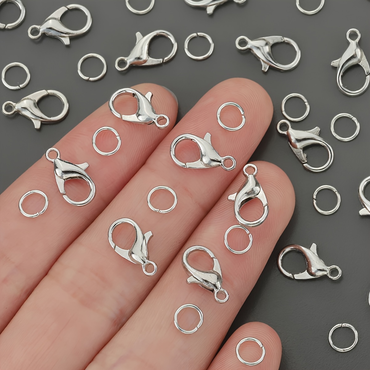 1/2/300 Stuks Kreeftgespen Ope - Jewelry Making Closed Jump Rings recensie en prijs