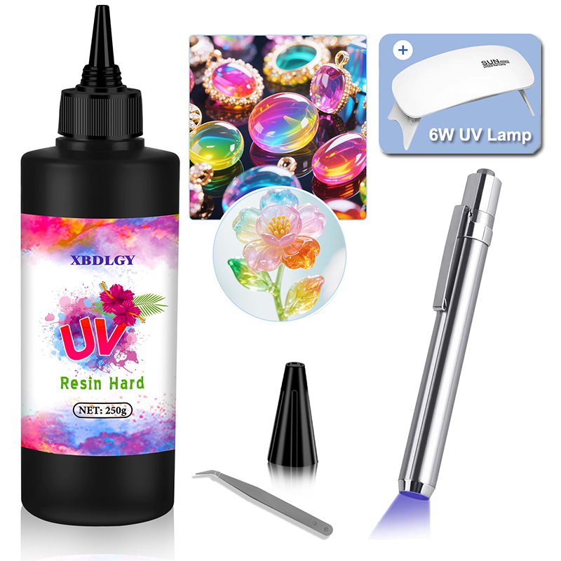200g/250g/500g UV-hars harde l - Jewelry Making Light recensie en prijs