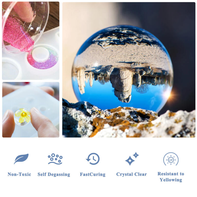 200g/250g/500g UV-hars harde l - Jewelry Making Light recensie en prijs