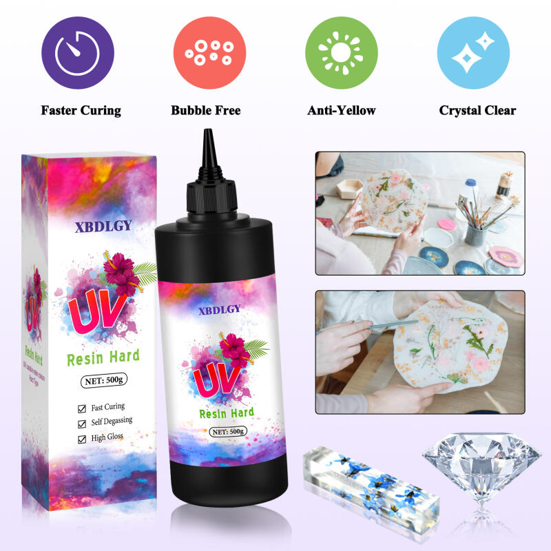 200g/250g/500g UV-hars harde l - Jewelry Making Light recensie en prijs