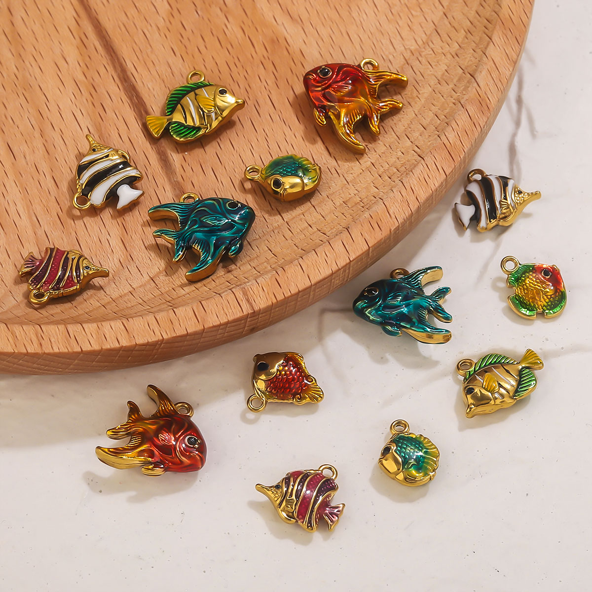4 stuks roestvrij staal emaill - Jewelry Making Materials Wholesale recensie en prijs