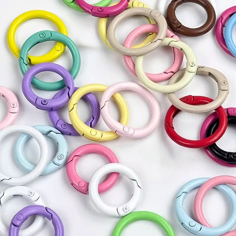 Candykleurige zinklegering vee - Jewelry Making Closed Jump Rings recensie en prijs