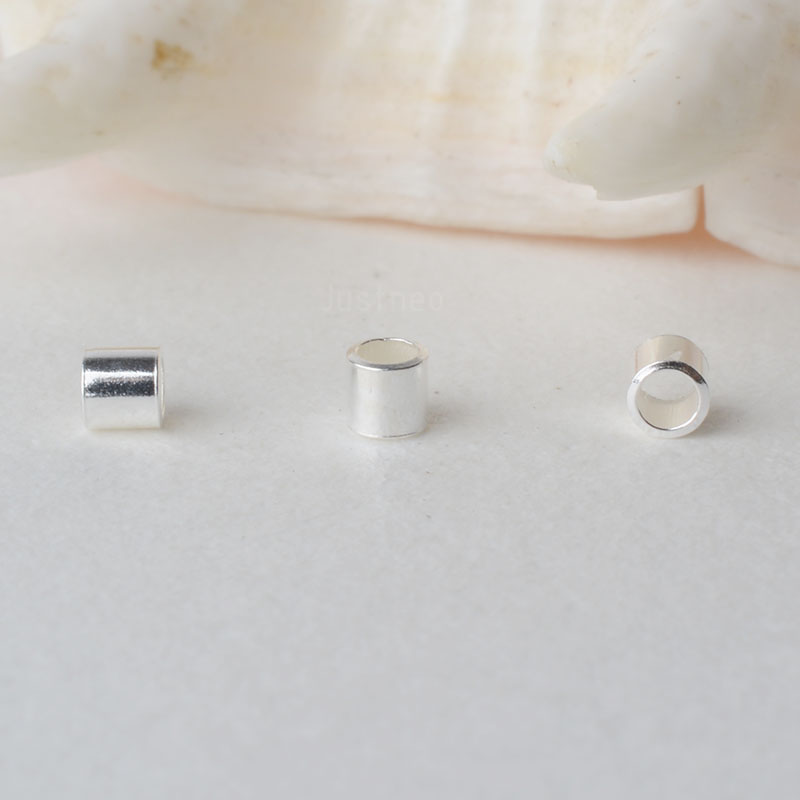925 Sterling Zilver Hypoallerg - Crimp Bead Tube recensie en prijs