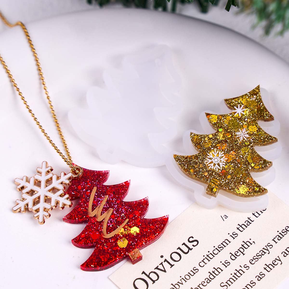 3D Kerstboomhanger Siliconen M - Jewelry Making Mold recensie en prijs