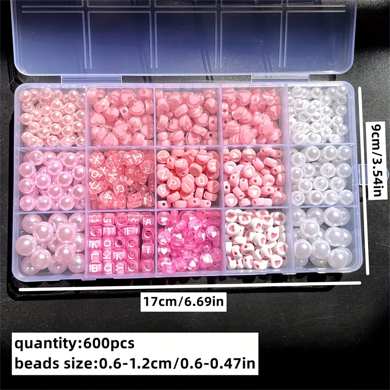 10-delige roze alfabetdoos, ac - Jewelry Making Kit recensie en prijs