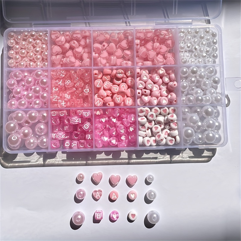 10-delige roze alfabetdoos, ac - Jewelry Making Kit recensie en prijs