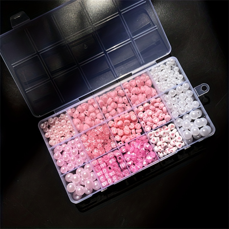 10-delige roze alfabetdoos, ac - Jewelry Making Kit recensie en prijs