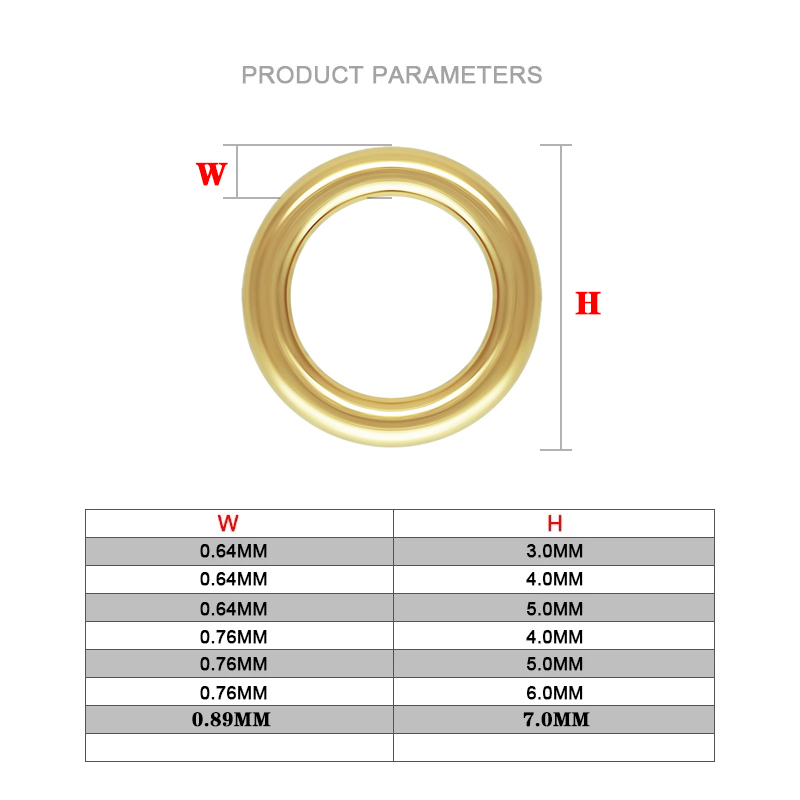 14K goudgevulde gesloten sprin - Jewelry Making Closed Jump Rings recensie en prijs