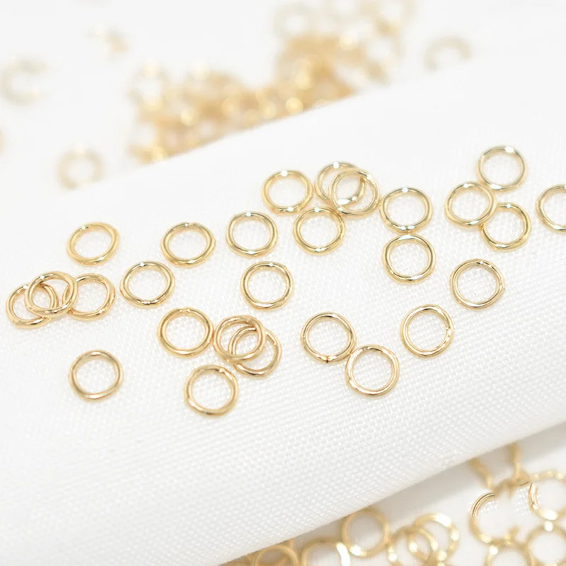 14K goudgevulde gesloten sprin - Jewelry Making Closed Jump Rings recensie en prijs