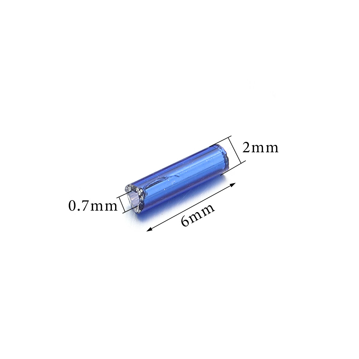 225 stks/partij Glas Zaadkraal - Crimp Bead Tube recensie en prijs