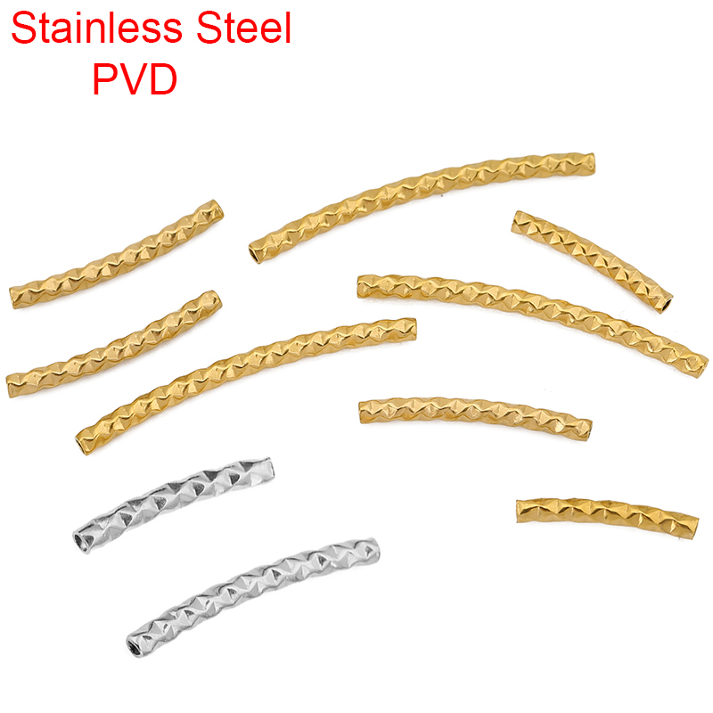 10 stuks PVD roestvrij staal g - Crimp Bead Tube recensie en prijs