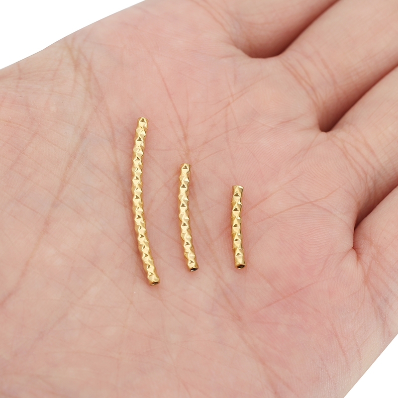 10 stuks PVD roestvrij staal g - Crimp Bead Tube recensie en prijs