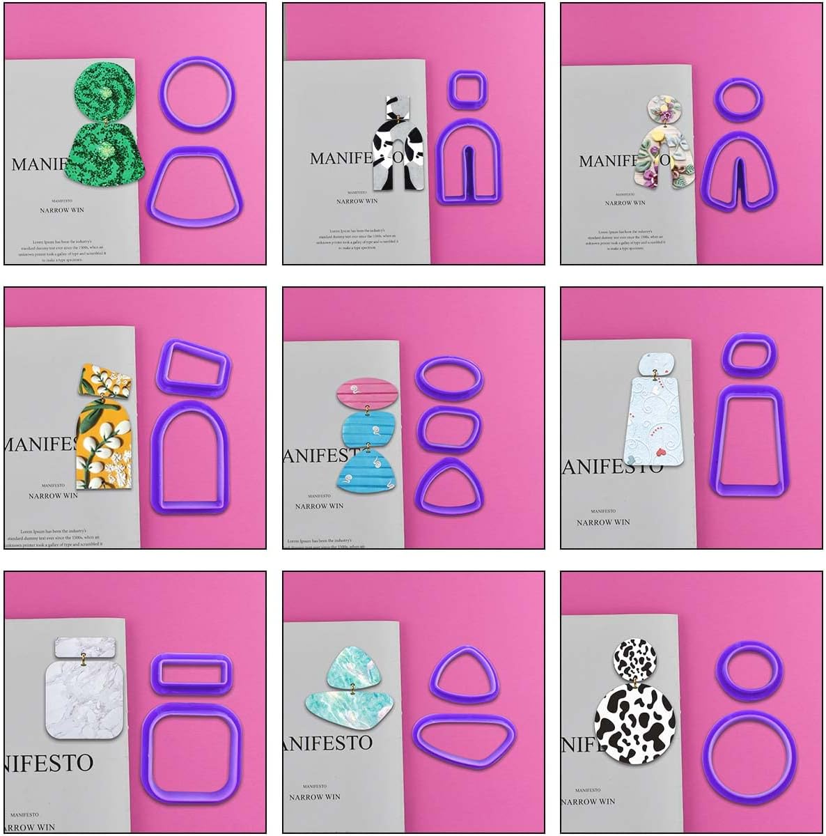 Polymeer Klei Oorbel Maken Kit - Jewelry Making Tool Kit recensie en prijs