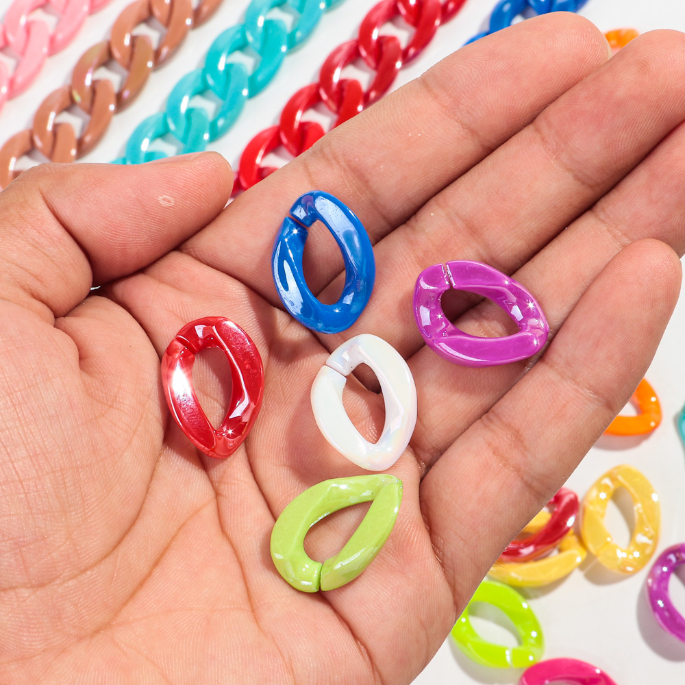 40 Stuks Iriserende Acryl 17X2 - Jewelry Making Glasses recensie en prijs