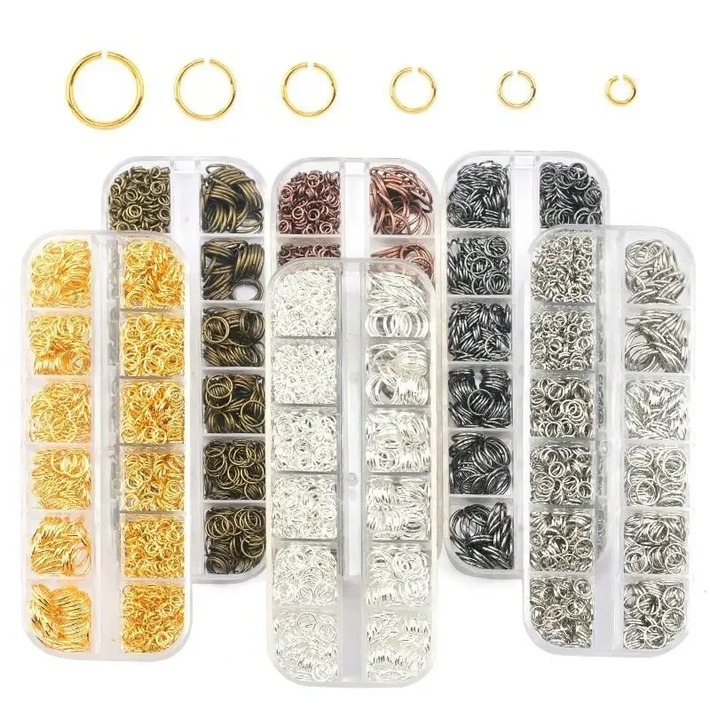 1050 stuks 0,7 mm verzilverde  - Jewelry Making Closed Jump Rings recensie en prijs