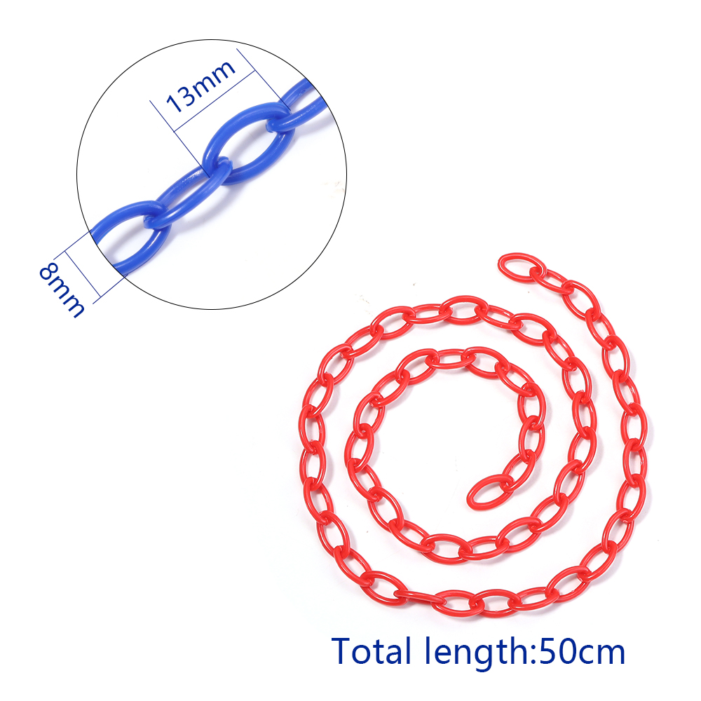 5pcs Breedte 8mm Lengte 50cm K - Jewelry Making Glasses recensie en prijs