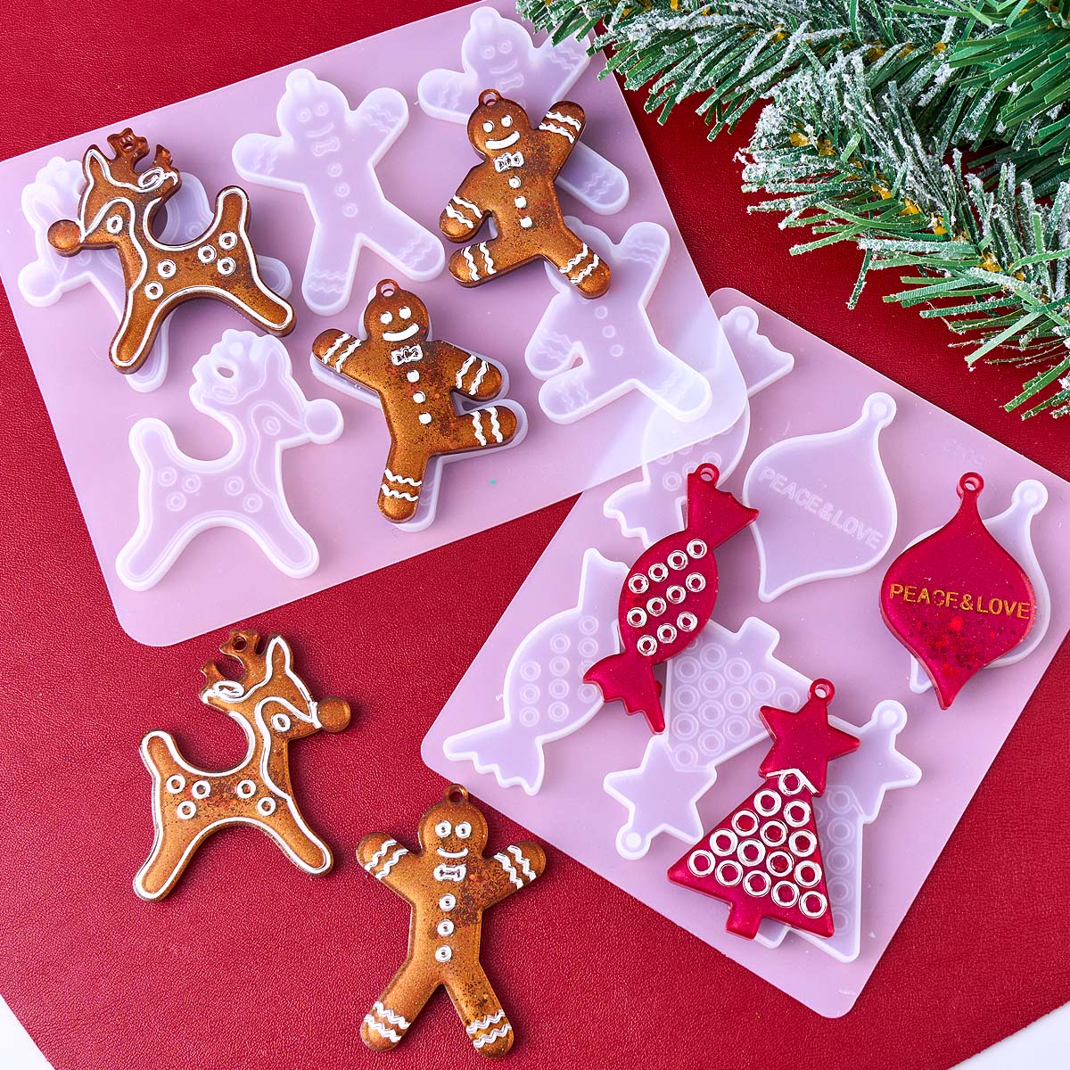 Kerstserie Oorbellen Hanger Si - Jewelry Making Mold recensie en prijs
