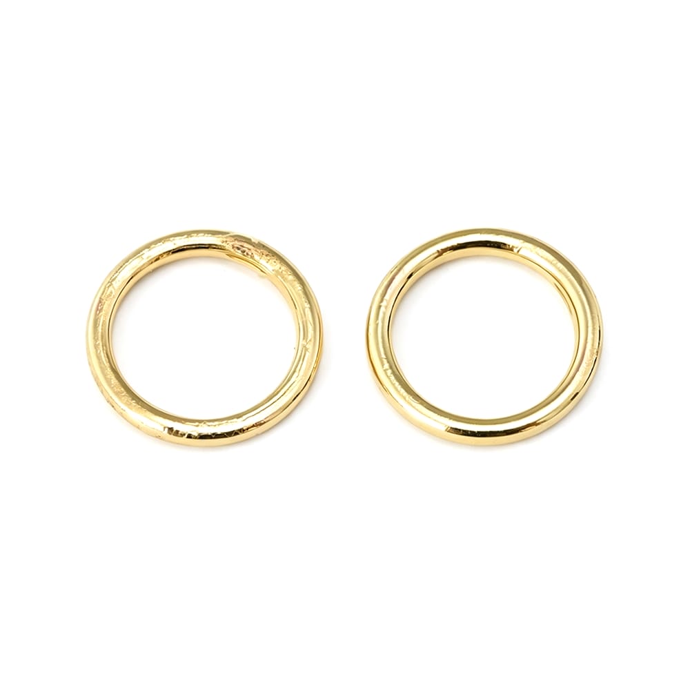 4~14,5MM 18K Goudkleurige Mess - Jewelry Making Closed Jump Rings recensie en prijs