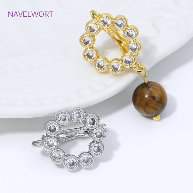 18K vergulde waaier-vormige bl - Jewelry Making Kit recensie en prijs