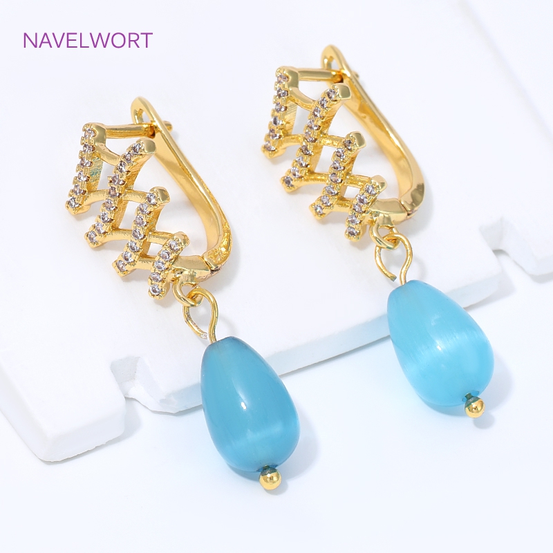 18K vergulde waaier-vormige bl - Jewelry Making Kit recensie en prijs