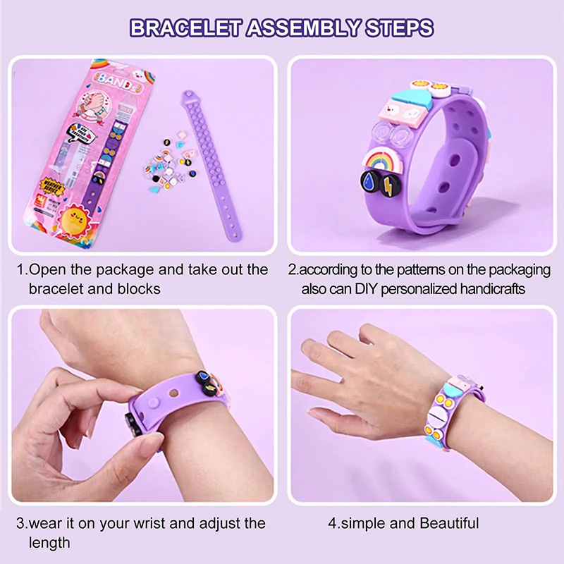 6 stks/set Kids Bouwstenen Sti - Jewelry Making Kit recensie en prijs