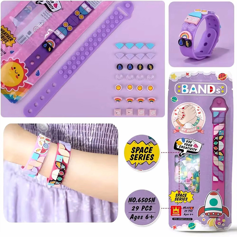 6 stks/set Kids Bouwstenen Sti - Jewelry Making Kit recensie en prijs