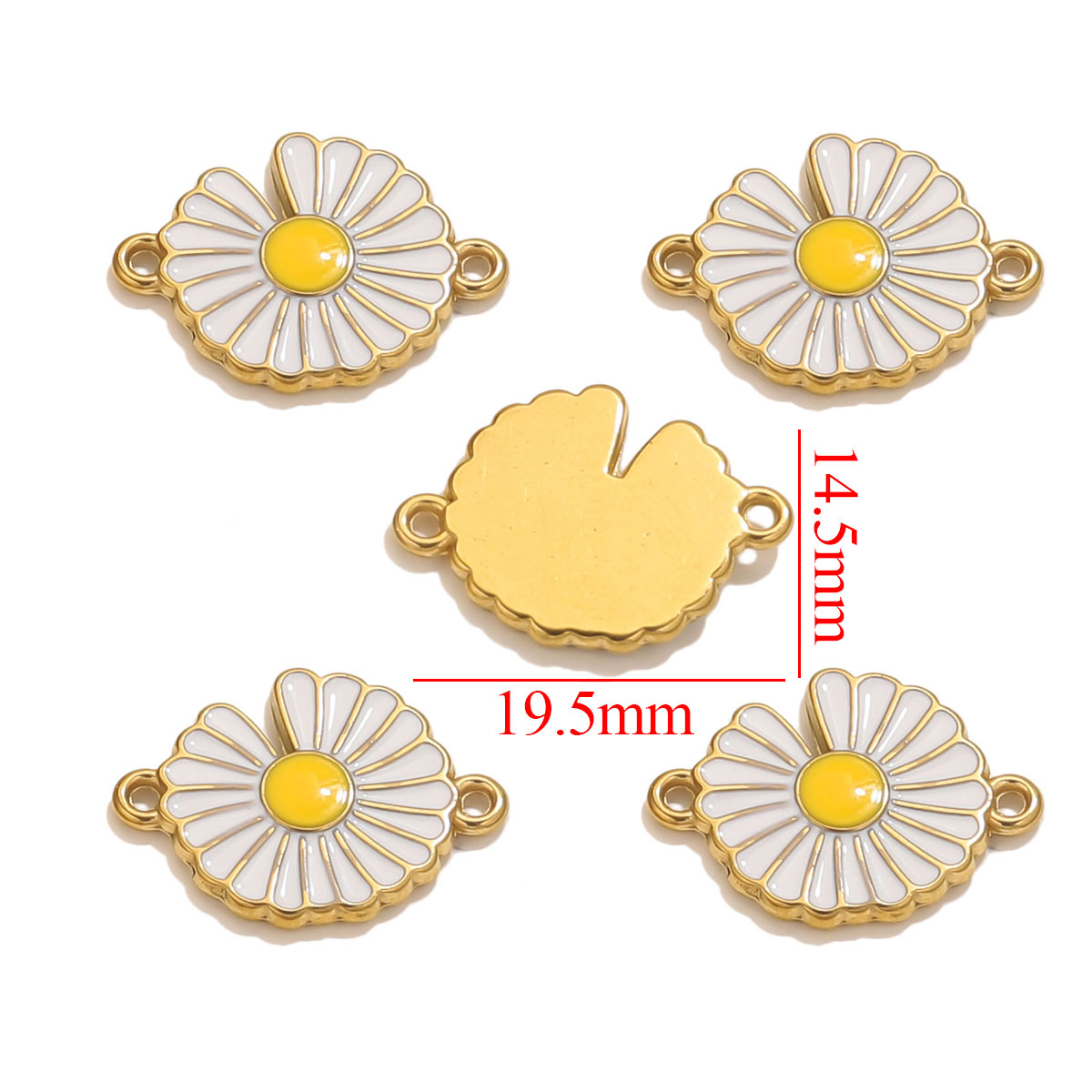 4 stuks roestvrij staal emaill - Jewelry Making Materials Wholesale recensie en prijs