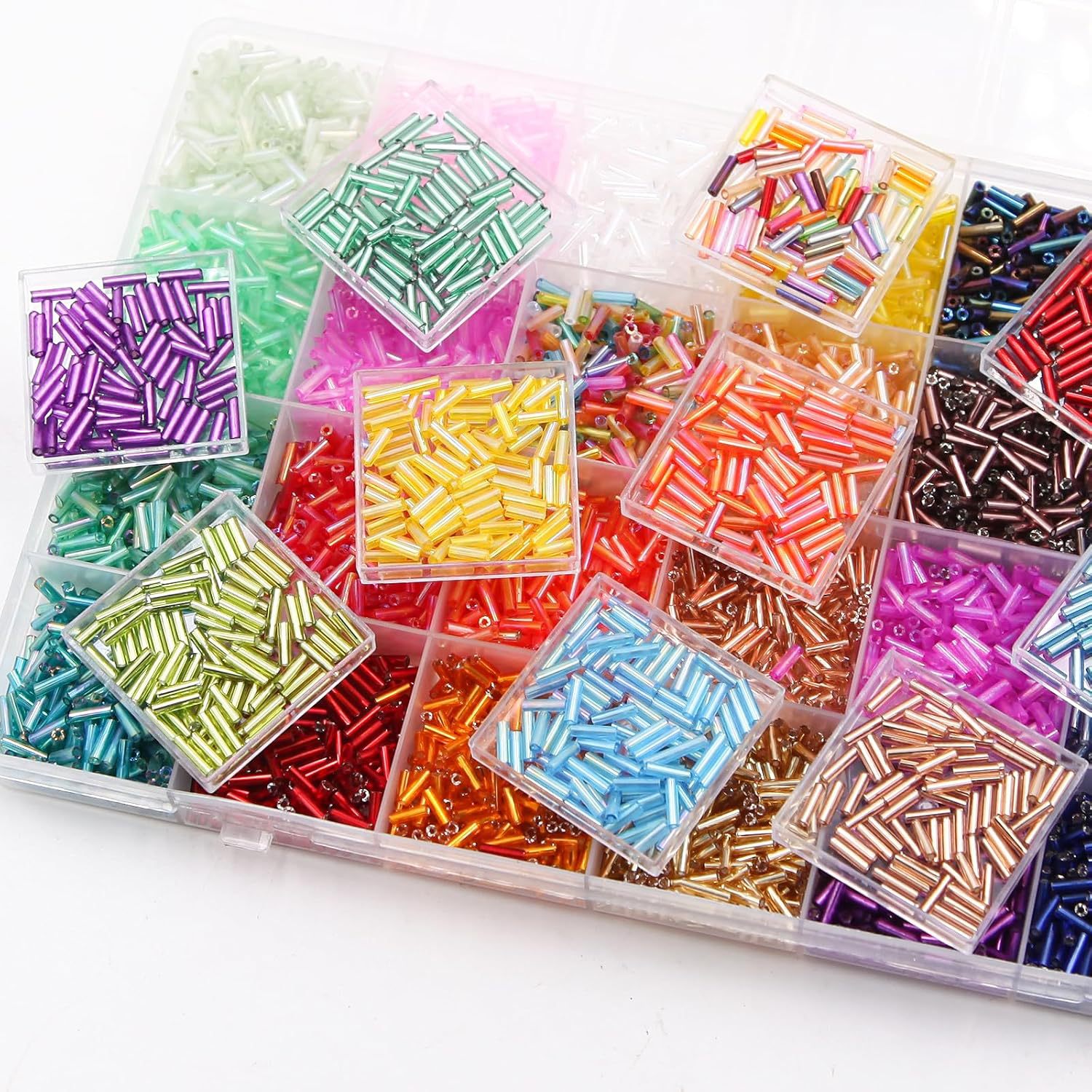 Ongeveer 6720 stuks/doos 7mm 2 - Crimp Bead Tube recensie en prijs