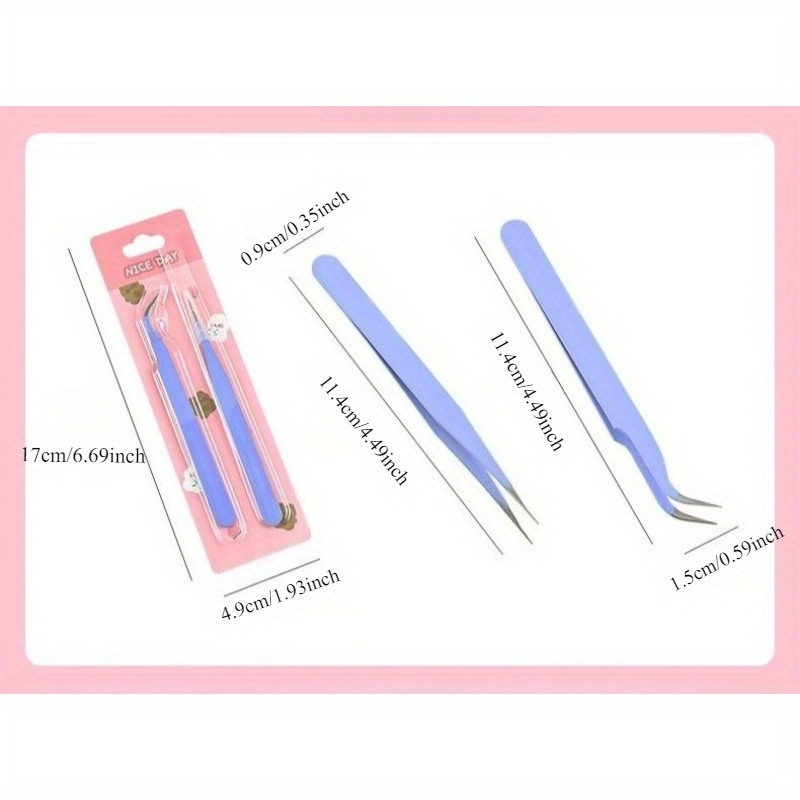 6-delige pincettenset - Hoekig - Jewelry Making Tool Kit recensie en prijs
