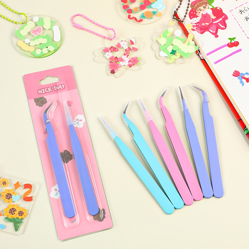 6-delige pincettenset - Hoekig - Jewelry Making Tool Kit recensie en prijs