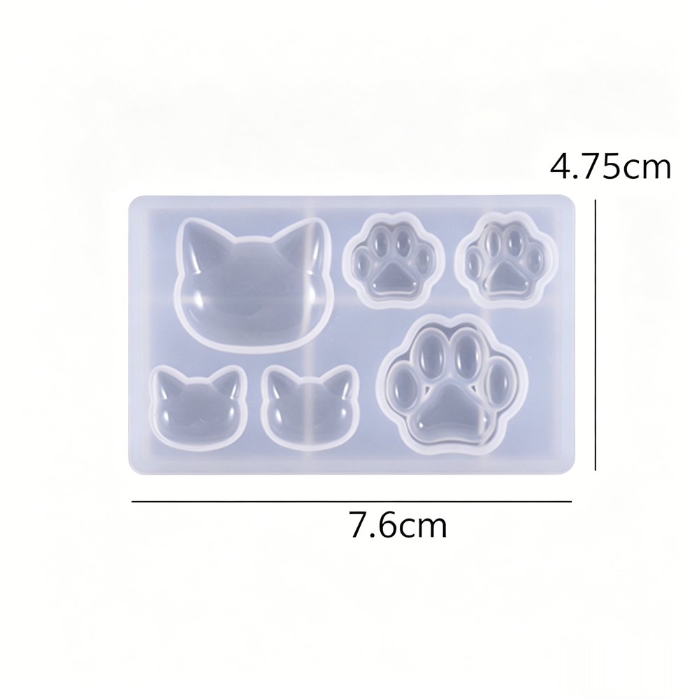 DIY siliconen mal kattenpoot k - Jewelry Making Mold recensie en prijs