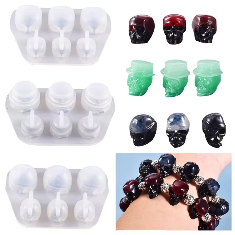 3 stuks schedelhanger harsvorm - Jewelry Making Mold recensie en prijs
