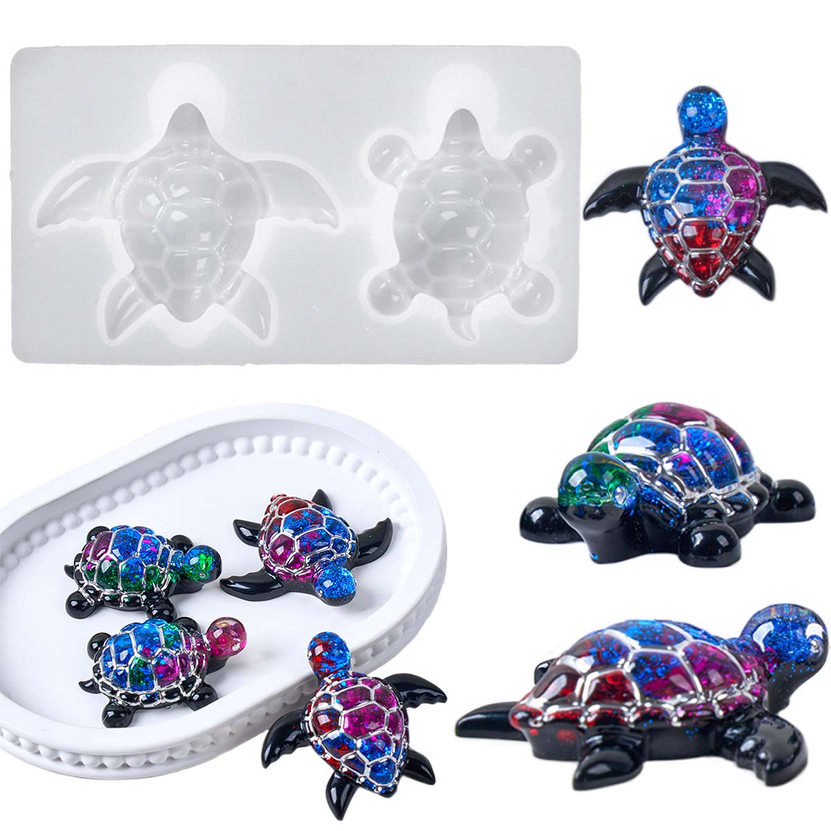 3D zeeschildpad sleutelhanger  - Jewelry Making Mold recensie en prijs