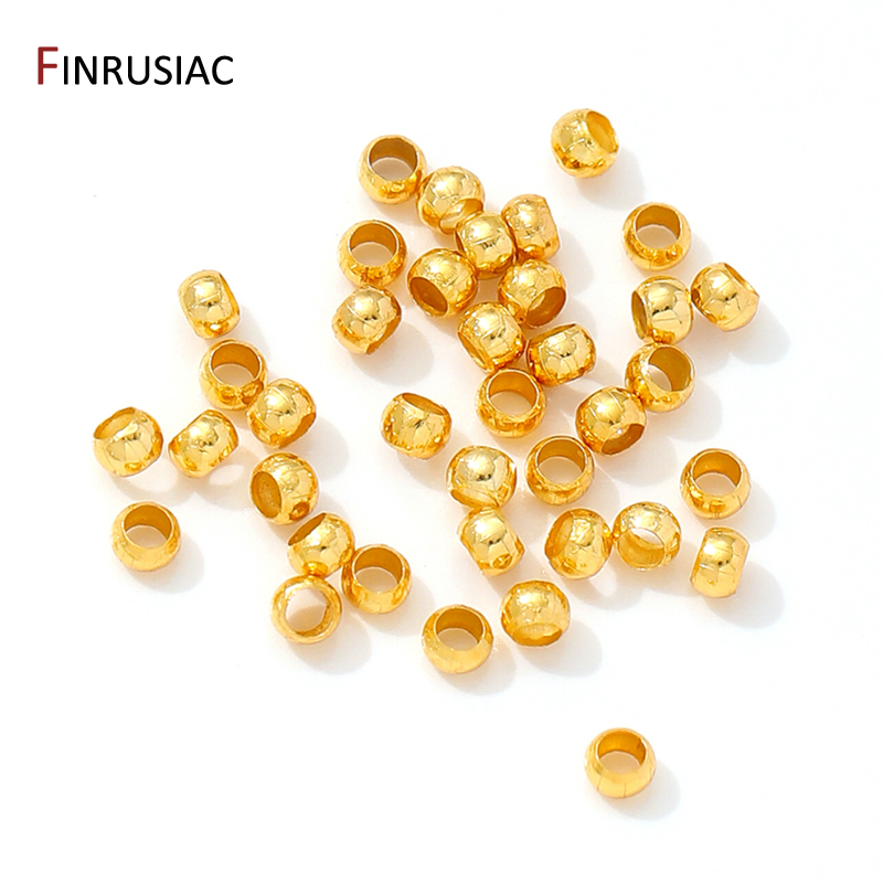 18K Vergulde Messing Ronde/Bui - Crimp Bead Tube recensie en prijs