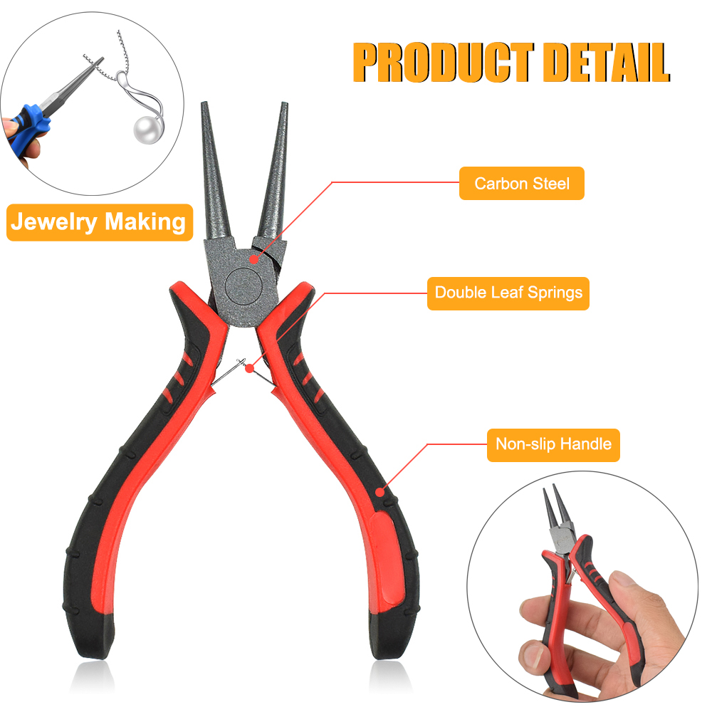 Newacalox 8Pcs Mini-Tang Set S - Jewelry Making Pliers Set recensie en prijs